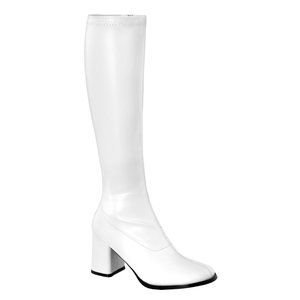 Funtasma | Shoes | Funtasma White Pu Gogo Boots | Poshmark